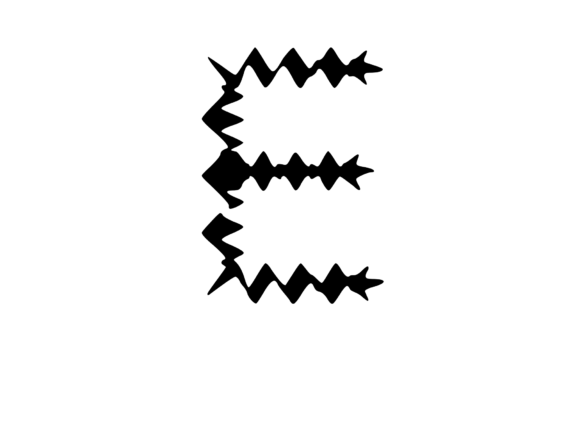 Crazy Spiky Cactus Themed Mono E: A Unique Graphics and Crafts Asset