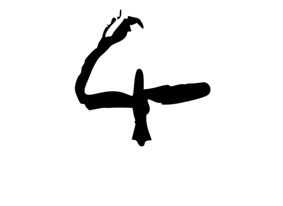 Frightfully Scary Scratched Mono 4: A Unique Graphics Asset for Crafts