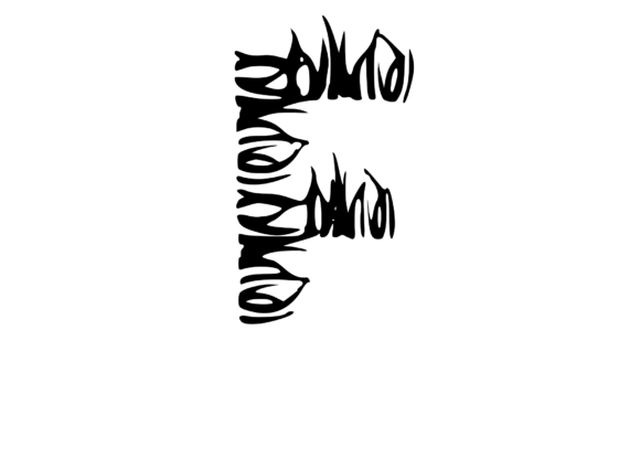 Lush Grass Effect Mono F: A Versatile Graphics and Crafts Asset