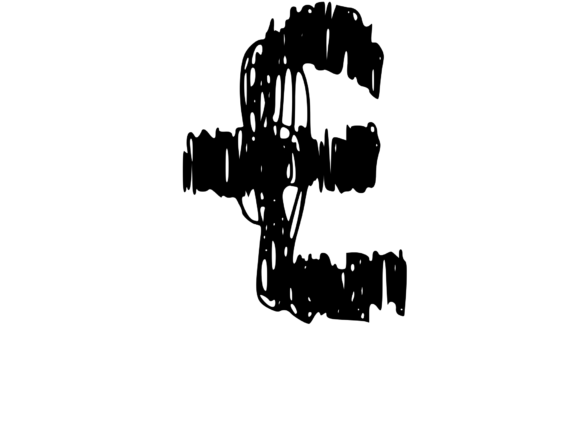 Quickly Scribbled Rough Mono: A Versatile Craft Graphics Asset