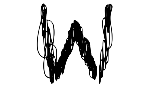 Quickly Scribbled Rough Mono W: A Versatile Graphics Asset
