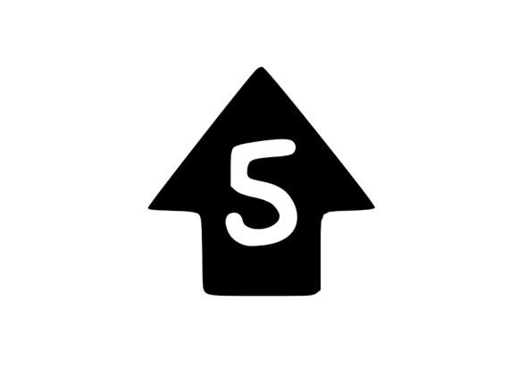 Up Arrow with Children: A Playful SVG for Graphics and Crafts